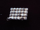 Rhinestone Charm Canadian Flag