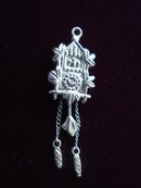 Sterling Charm Cuckoo Clock Moving Weights