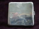 Sterling Cigarette Case Curved