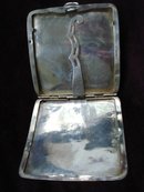 Sterling Cigarette Case Curved