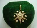 15ct Gold Pendant Brooch