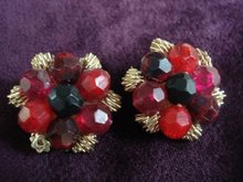 Colourful Antique Earrings