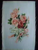 Cigarette Tobacco Silk Roses and Ribbons
