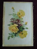 Cigarette Tobacco Silk Yellow Roses