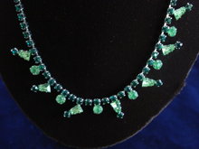 Rhinestone Necklace by Allain