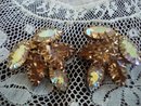 Iridescent Rhinestone Earrings