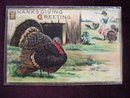 Fantastic Antique Postcard Thanksgiving