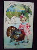 Postcard Thanksgiving Greetings