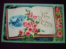 1910 Postcard Kind Regards