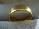 18k Wide Wedding Band