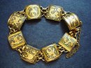 Antique Damascene Bracelet