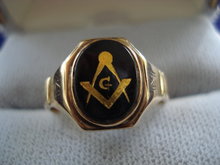 Masonic Ring 10k gold