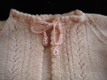 Antique Baby Jacket Knitted