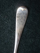 Tiny Salt Spoon Sterling Silver