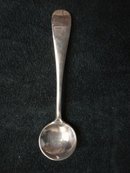 Tiny Condiment Spoon English Sterling