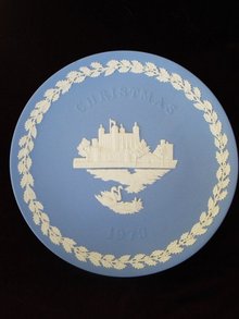1973 Christmas Plate by Wedgwood