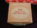 Antique Piano Roll Music Roll
