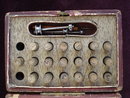 Antique Watchmaker's Tool Boxed by Bohrer