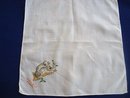 Spectacular Vintage Hanky Hand Embroidery Koala Bear Australia