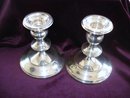 E xquisite Sterling Candle Holders by Roden