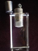 Deco Cigarette Lighter Clear Acrylic