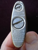 Ronson Cigarette Lighter Monograms M and D