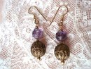 Antique Earrings Filigree and Crystal