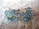 Crystal Earrings Sky Blue