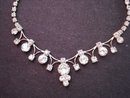 Necklace Clear Crystal Rhinestone