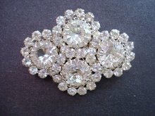 Rhinestone Brooch Unique Design