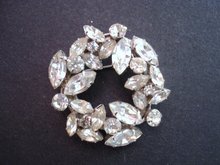 Rhinestone Brooch