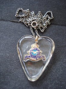 RCAF Sweetheart Pendant