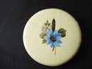 Powder Compact Blue Flower