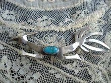 Silver Brooch Road Runner