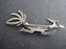 Silver Brooch Road Runner