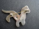 Silver Cat Brooch