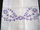 Embroidered Antique Towel Hand Embroidery