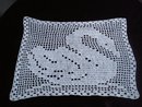 Charming Filet Lace Swan