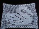 Charming Filet Lace Swan