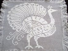 Figural Filet Lace
