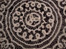 Victorian Tape Lace Round Centrepiece