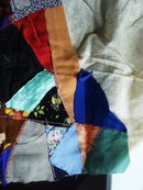 Crazy Quilt Square Partly Finished