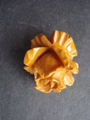 Bakelite Butterscotch Rose
