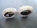 Silver Tone Cuff Links