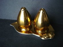 Salt Pepper and Tray Set by Royal Winton