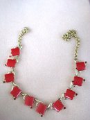 Magnificent Rhinestone Thermoset Necklace