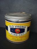 Cigarette Tobacco Tin Old Virginia Fine Cut