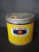 Cigarette Tobacco Tin Old Virginia Fine Cut