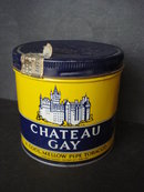 Pipe Tobacco Tin - Chateau Gay