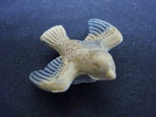 Original Wade Figurine Blue Bird from Red Rose Tea